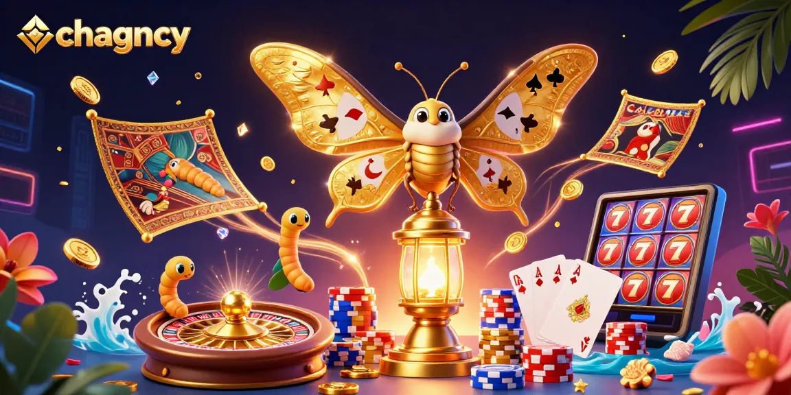 Experience the thrill of bonus buy slots at chagency with a vibrant casino adventure illustration