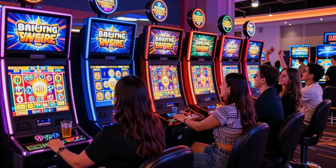 Experience bonus buy slots excitement at https://oxfordbedbreakfast.co.uk/ with players celebrating wins in a vibrant casino setting.