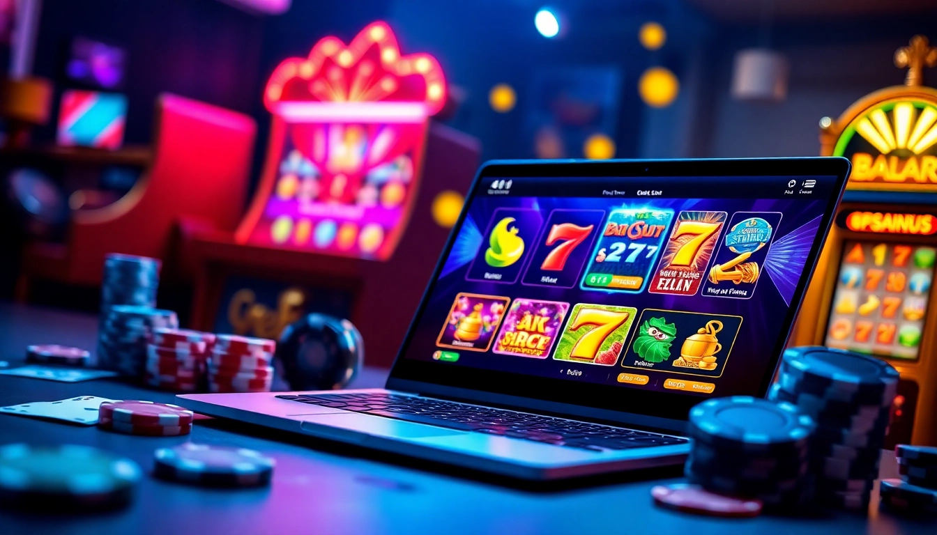 Situs kode4d vibrant online gaming interface showcasing exciting slot games