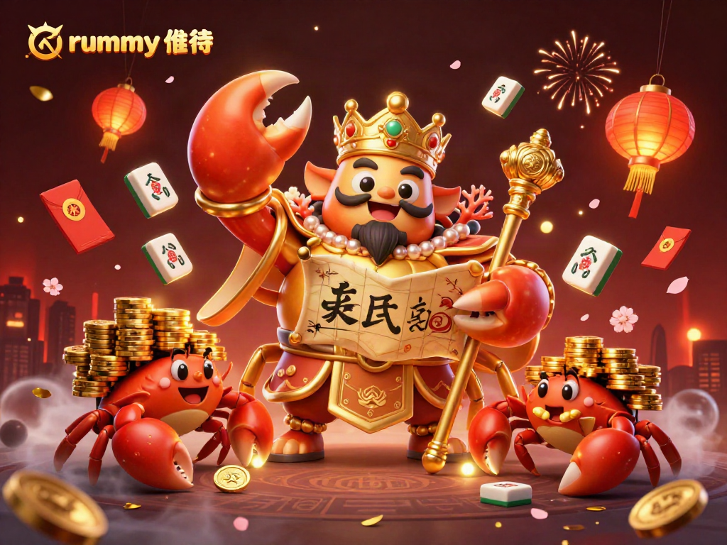 Rummy Deity mengajak pemain bergabung dalam permainan kartu dengan warna ceria dan simbol keberuntungan