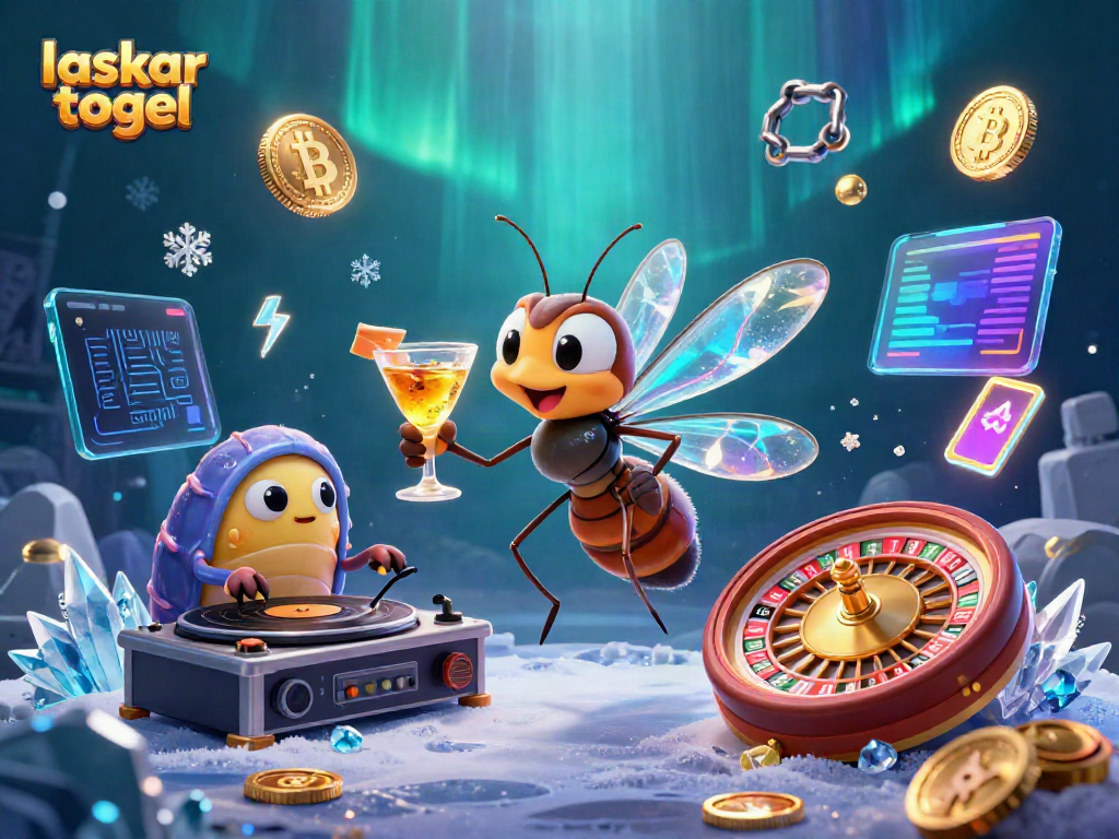 Experience the thrill of laskar togel with vibrant, 3D casino elements bringing games to life.