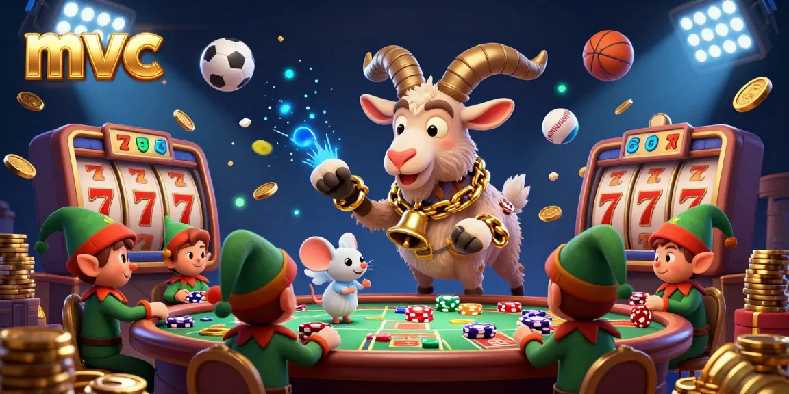 Engage with mvc at the vibrant holiday-horror casino featuring Krampus and lively elf gremlins.