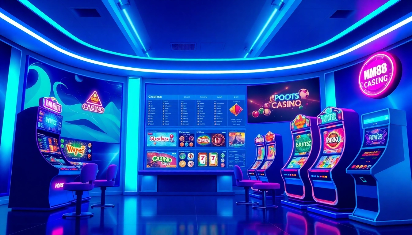 Exciting online gaming experience at mm88, showcasing sports betting and casino games.