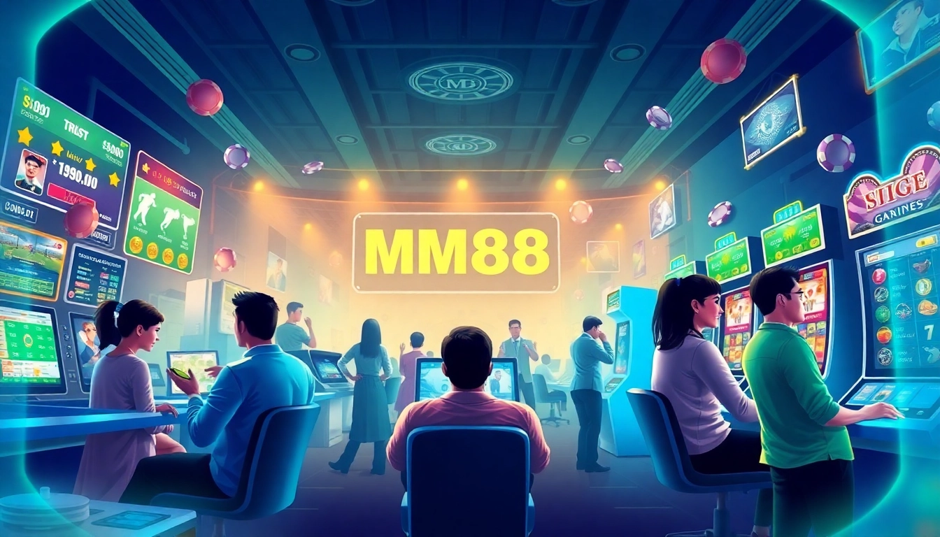 MM88 offers diverse online entertainment experiences, featuring sports betting, casinos, and slot games.
