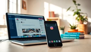 Engage new followers by utilizing follow in dm feature in an interactive workspace setting.