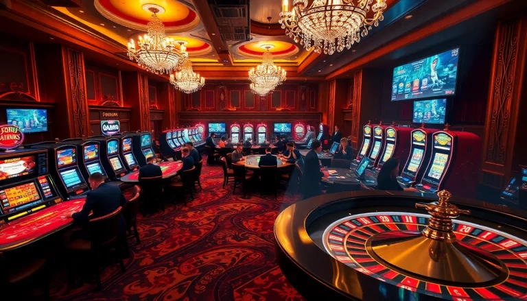 Feel the excitement of gambling at luxurious casinos with vibrant scenes showcasing links to top gaming platforms, including 링모음.