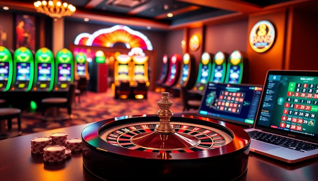 Experience the thrill of 888 new with vibrant casino tables and dynamic gaming visuals.