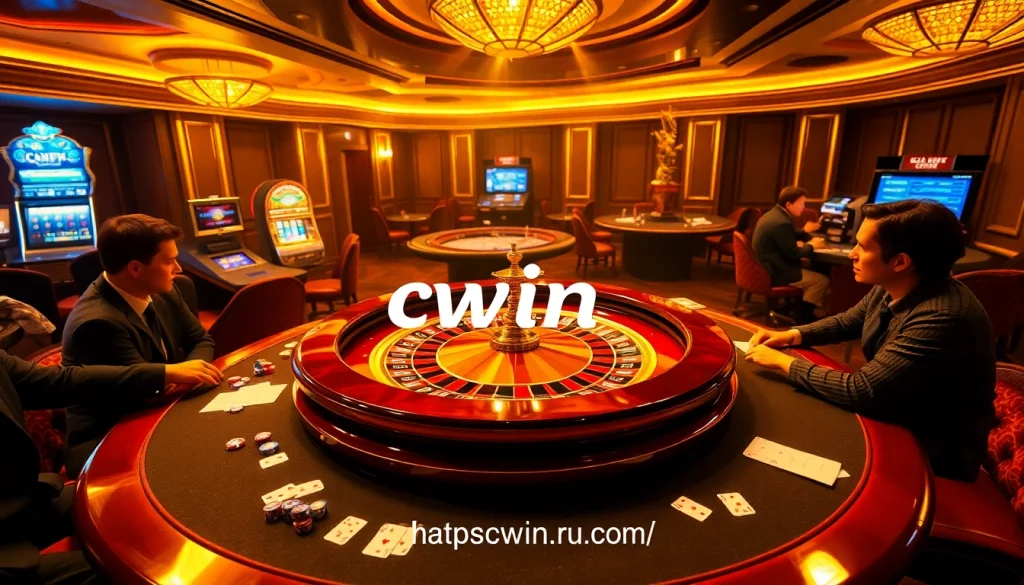 Experience the excitement of gaming at https://cwin.ru.com/ with lively casino visuals and engaging players.