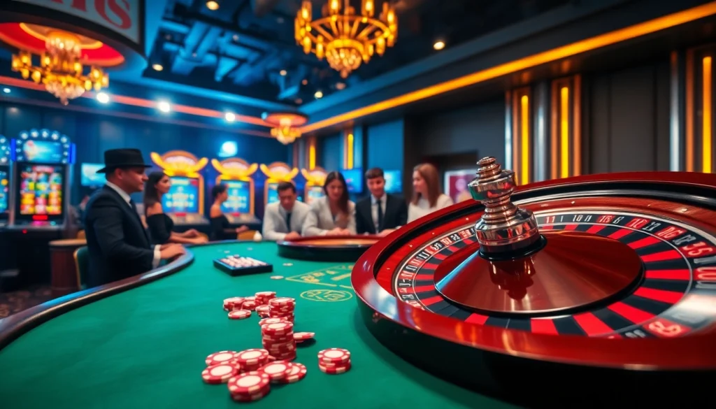 Professional poker players at a gaming table at https://789club.quest/ showcasing thrilling casino action.