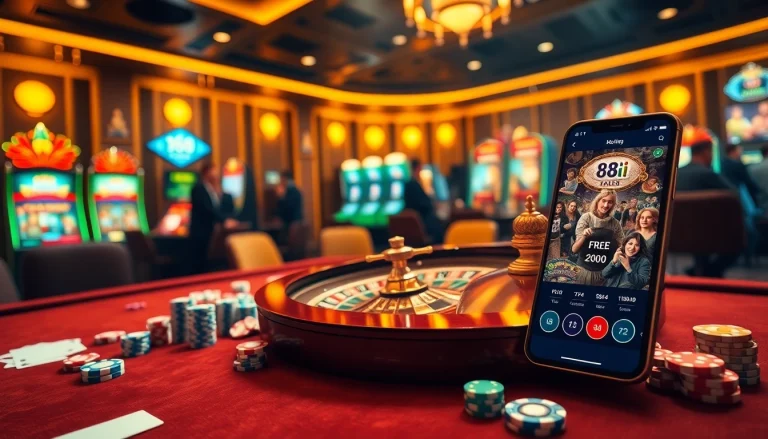 Experience the thrill of winning at 88i's vibrant casino with lively games and luxurious ambiance.
