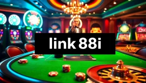 Experience the thrill of gambling at 88i, highlighted by vibrant casino games and betting excitement.